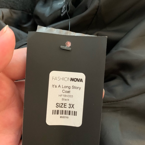 Fashionnova Coat - Picture 3 of 3